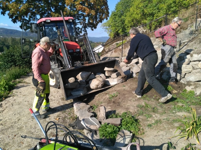 Dugnad september 2018 Dugnad september 2018